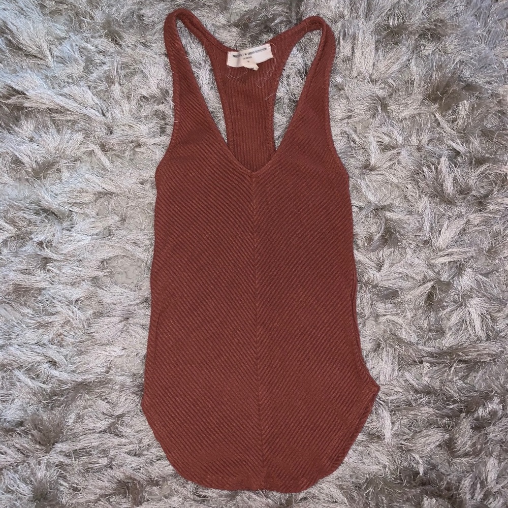 Autumn Orange Urban Outfitters Tank Top